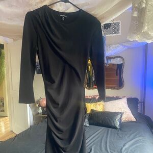 XS Juicy Couture Long Sleeve Little Black Dress